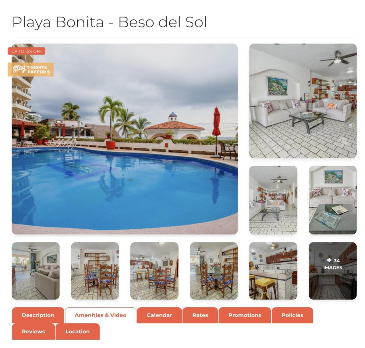 Aparthotel Playa Bonita Unit Beso Del Sol 101 Puerto Vallarta Exterior foto